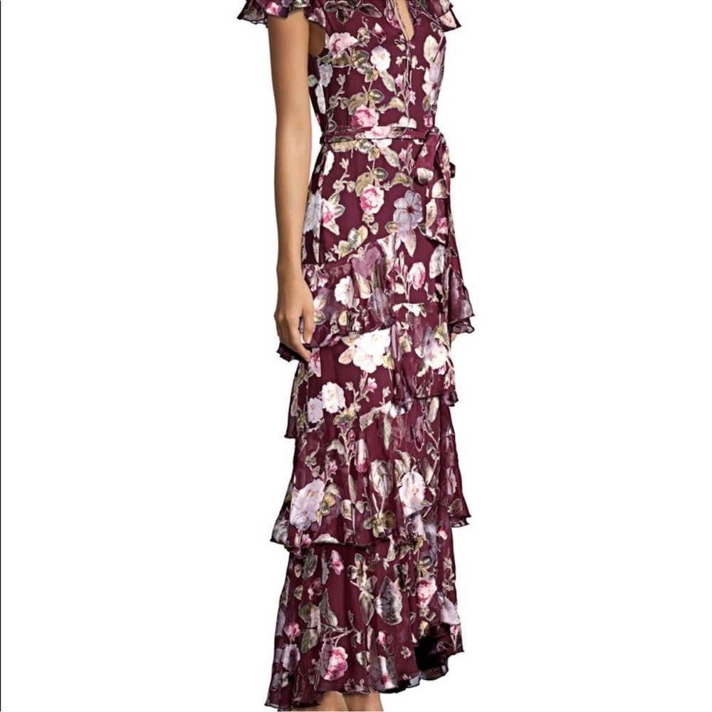 Alice and Olivia Jenny Flutter Dress Size 6 - Picture 3 of 12